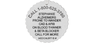 French Elite Medical ID Necklace Sterling Silver, Silver Gold, pemblem image number 0